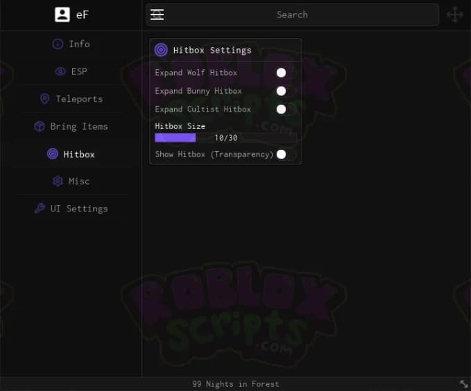 99 Nights in the Forest FREE KEYLESS GUI | HITBOX EXPANDER | ESP | BRING ITEMS & MORE! | JUNE 2025