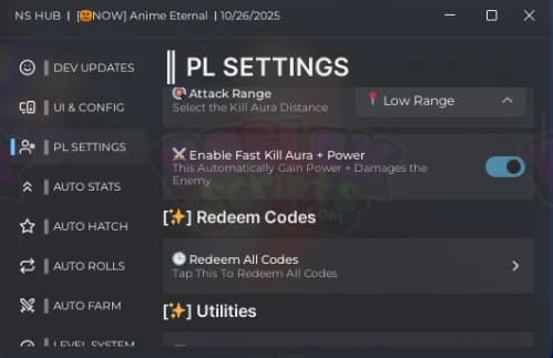 Anime Eternal FAST KILL AURA + POWER | REDEEM ALL CODES | FULL AUTO FARM & MORE! OCTOBER 2025