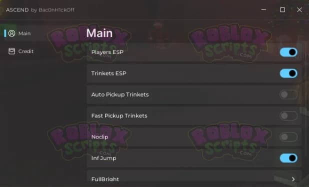 Ascend [BETA] FREE GUI - AUTO TRINKETS & MORE! DEC 2024