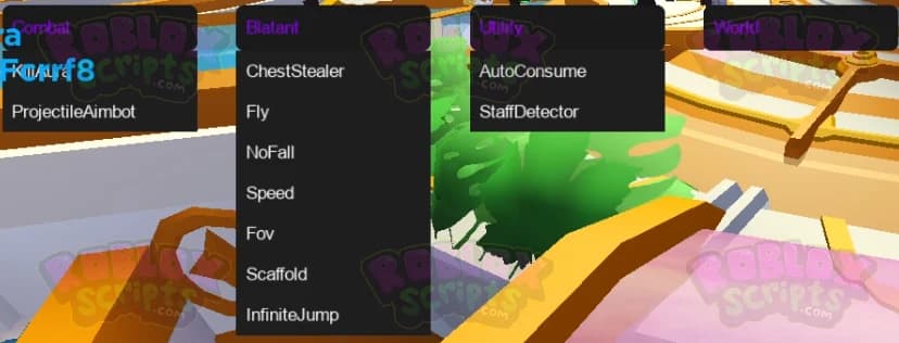 BedWars SIMPLE KILL AURA & MORE GUI! SUPPORTS SOLARA