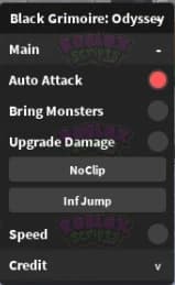 Black Grimoire: Odyssey AUTO FARM GUI - GET UGC EASY