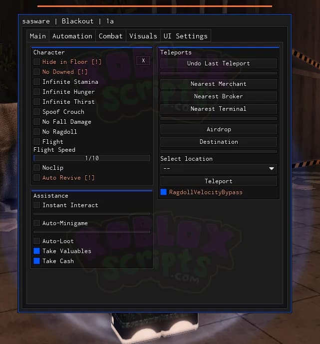 Blackout: Revival FREE OPEN SOURCE GUI - KILL AURA &amp; MORE! JUNE 2025