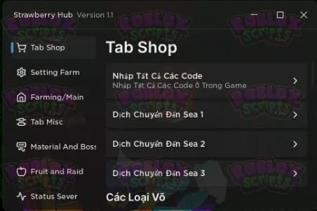 Blox Fruits VIETNAMESE FARMING HUB 2024 NO KEY