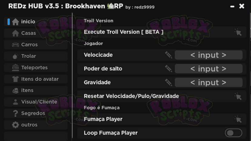 Brookhaven RP REDZHUB NO KEY ADMIN COMMANDS AND TROLLING FEATURES!