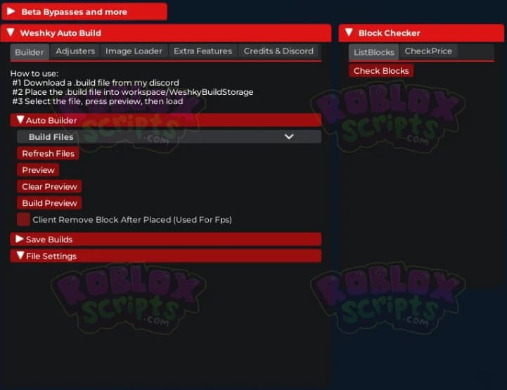 Build A Boat For Treasure WESHKY AUTO BUILD - FREE GUI/SCRIPT - AUTO FARM & MORE! FEB 2025