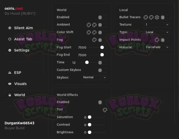 Da Hood SILENT AIM & MORE - FREE GUI MAY 2024