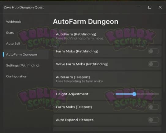 Dungeon Quest THE #1 AUTO FARM GUI [ZEKE HUB PREMIUM] OCTOBER 2024