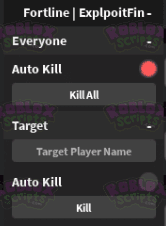 Fortline AUTO KILL EVERYONE - KILL SELECTED PLAYERS - OP!