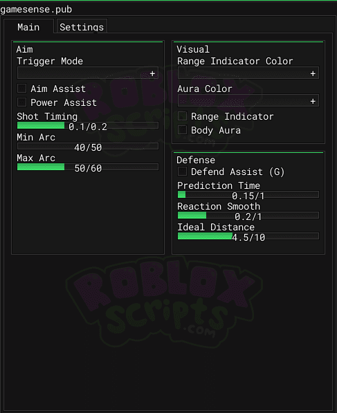 Hoopz GAMESENSE.PUB FREE GUI NO KEY SYSTEM - MAY 2025