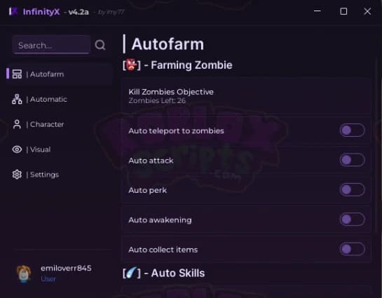 Hunty Zombie scripts