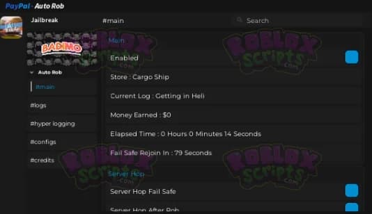 Jailbreak PAYPAL FREE AUTO ROB GUI NO KEY NO CHAT SPAM - DECEMBER 2024