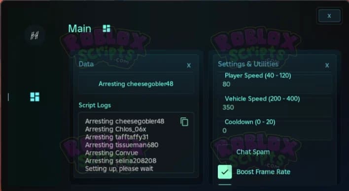 Jailbreak THE #1 FREE AUTO ARREST AUGUST 2024