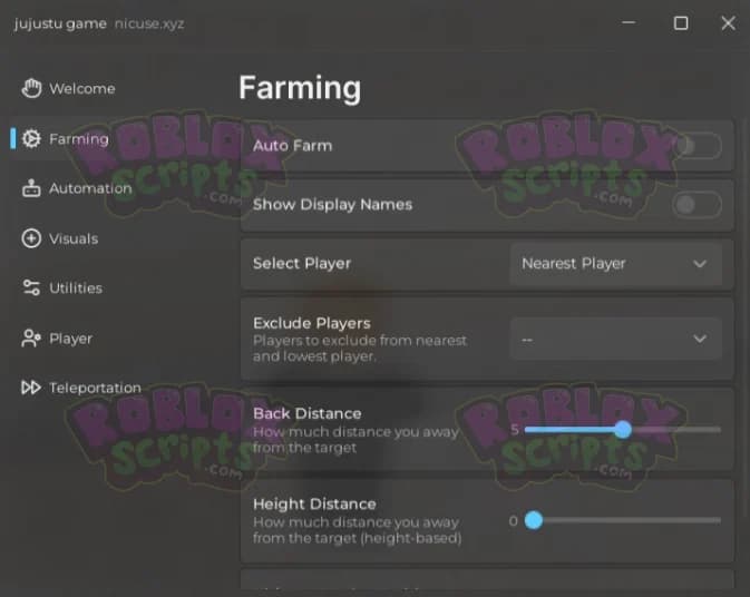 Jujutsu Shenanigans FREE GUI - AUTO FARM & MORE!