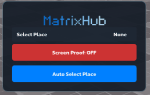 MATRIX HUB - LIFETIME LICENSE - ROBLOX EXTERNAL [$6.99 USD LICENSE]
