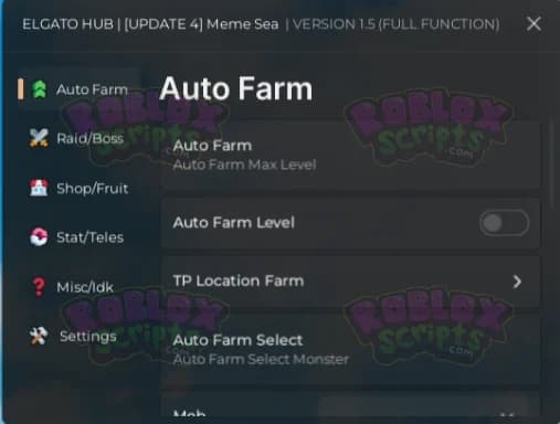 Meme Sea scripts