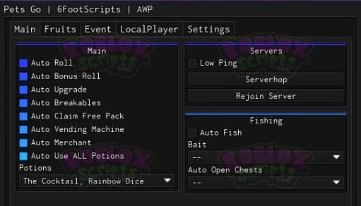 Pets GO! FREE AUTO FARM GUI OP DECEMBER 2024
