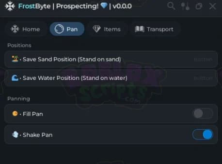 Prospecting! FREE AUTO FARM GUI | AUTO FILL PAN | AUTO SHAKE PAN & MORE!