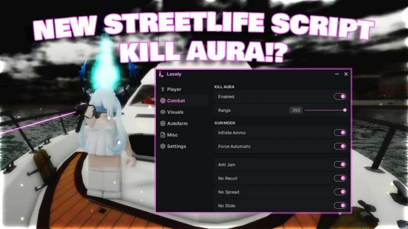 Lovely | Street Life Remastered | Kill Aura | Silent Aim
