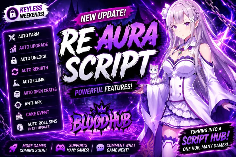 [ Update ] Re:Aura Script | Auto Rebirth Auto Farm And More