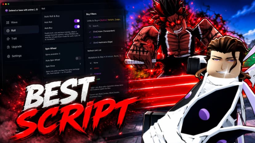 Defend ur base with anime scripts