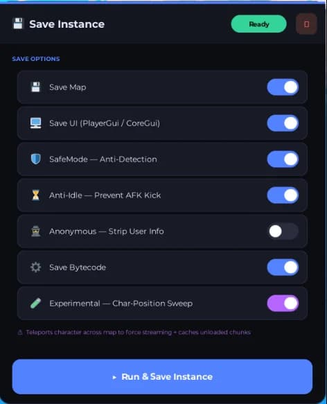 USSI gui (streaming enabled "work around")