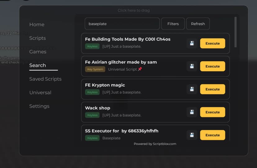 Universal Best Script Searcher