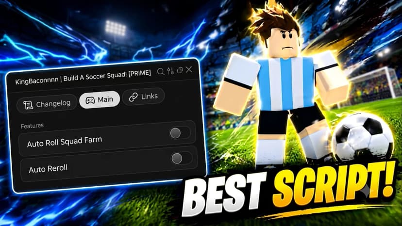 Build A Soccer Squad! scripts