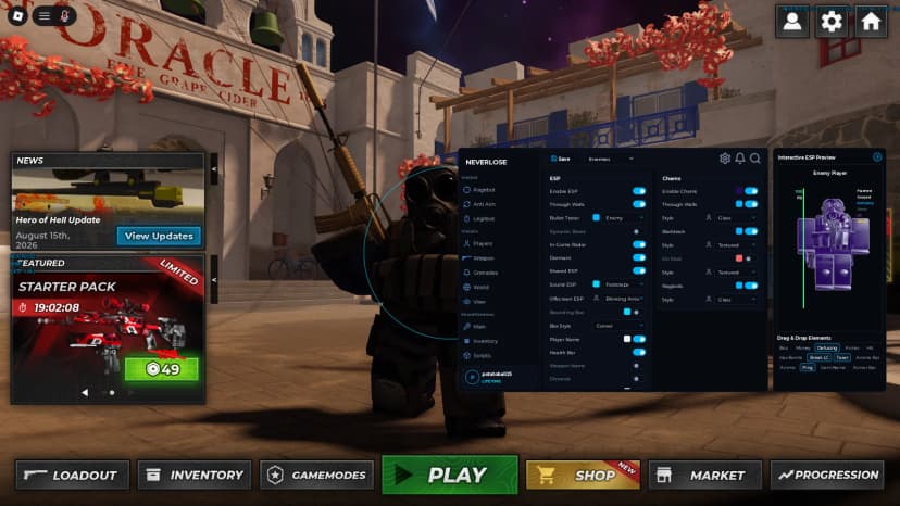 Free+Keyless Bloxstrike | Ragebot| Visuals| Configs | remade everything from cs2 neverlose.cc