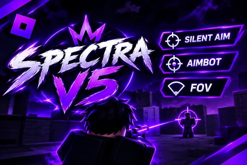 spectra v5 works in any game that involves aim such as mm2 and more