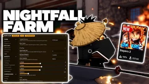 ZeroHub SLAYERS 2 AUTOFARM │ AUTO RAIDS │ AUTO DUNGEON │ GODMODE │ROLLBACK