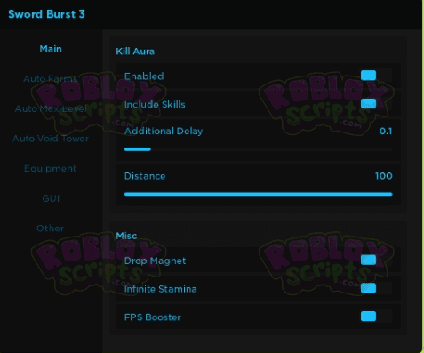 Swordburst 3 GET MAX LEVEL EASY - FARMING GUI APRIL 2024