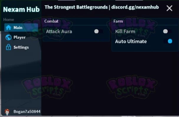 The Strongest Battlegrounds NEXAM SOURCE CODE SEPT 2024