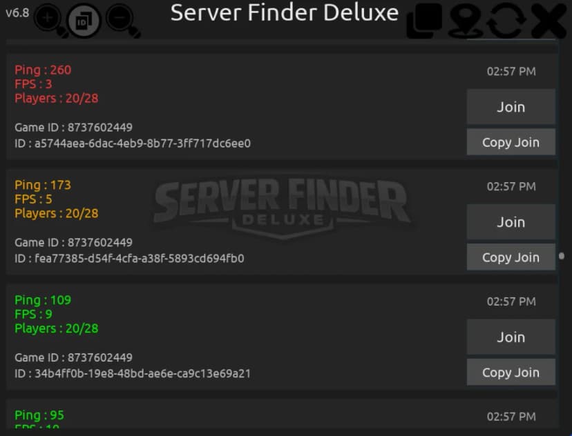 Server Finder Deluxe