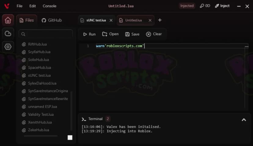 VALEX FREE | ROBLOX WINDOWS 10/11 EXECUTOR/EXPLOIT | LATEST VERSION | ALL INFORMATION HERE