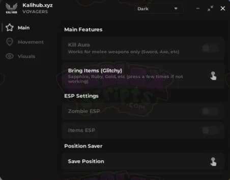 VOYAGERS | FREE SCRIPT HUB | KILL AURA | ESP | BRING ITEMS & MORE! SEPTEMBER 2025