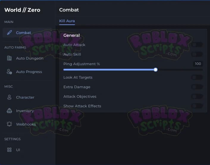 World // Zero FREE GUI - KILL AURA - AUTO DUNGEON - AUTO PROGRESS & MORE! FEBRUARY 2025
