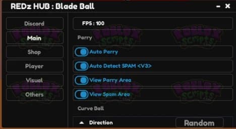 Blade Ball REDZ HUB #1 FREE AUTO PARRY MARCH 2024