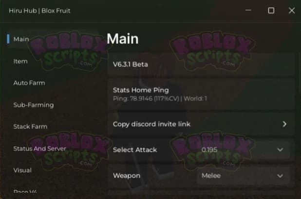 Blox Fruits HIRU HUB - AUTO RAID - SEA EVENT & MORE!