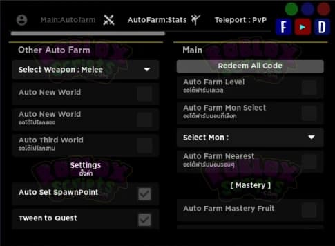 Blox Fruits NO KEY SCRIPT - FARM MAX LEVEL - DEVIL FRUITS - RAIDS AND MORE!