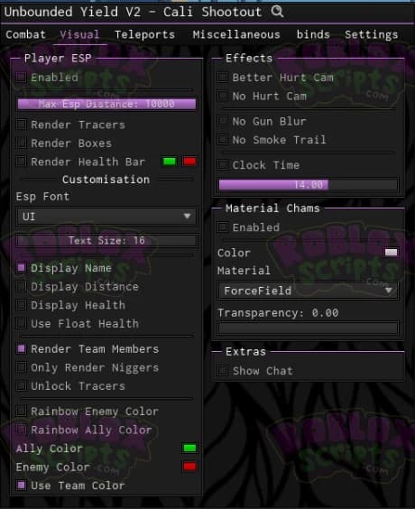 Cali Shootout FREE GUI AIMBOT & MORE! MAY 2024