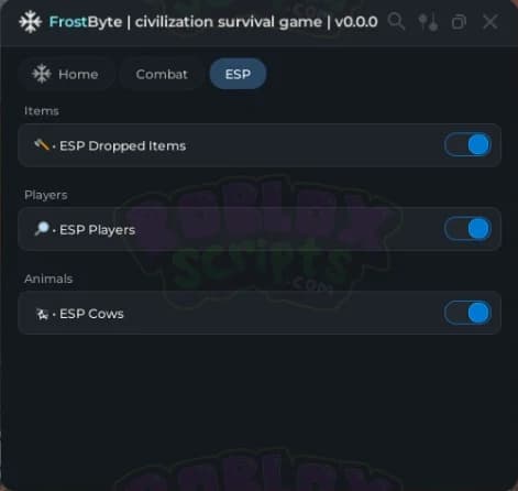 civilization survival game scripts