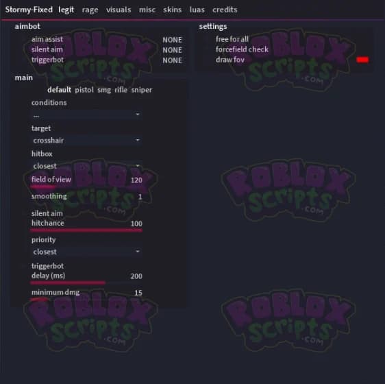 Counter Blox FREE GUI - LEGIT/RAGE & MORE! APRIL 2024