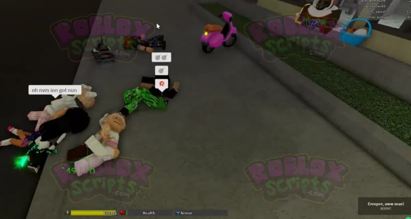 Da Hood MINECRAFT CREEPER FE SCRIPT