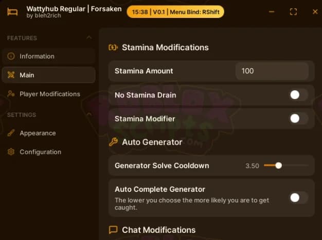 Forsaken INF STAMINA | AUTO SOLVE GENERATOR PUZZLE & MORE! OCTOBER 2025