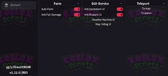 Natural Disaster Survival AUTO FARM GUI OCT 2024