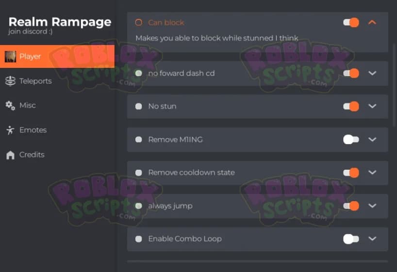 Realm Rampage FREE GUI OP - FAST M1, COMBO LOOPS & MORE!