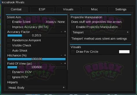 RIVALS - FREE GUI - UNLOCK ALL - SILENT AIM & MORE! NOVEMBER 2024