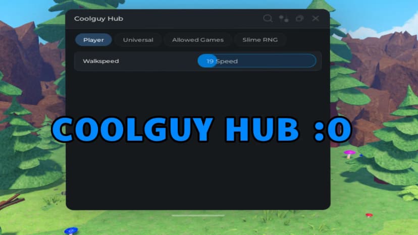 Coolguy hub V1 (Only a couple games at the moment, more coming soon!) (OPEN SOURCE)