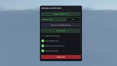 Anti AFK Panel | Performance | AFK Offset