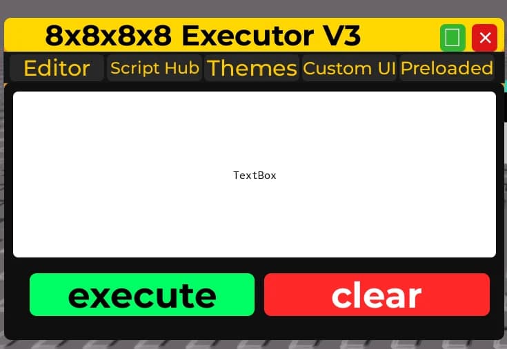 8x8x8x8 executor v3 script